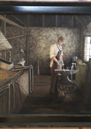 susan gibson - blacksmiths shop