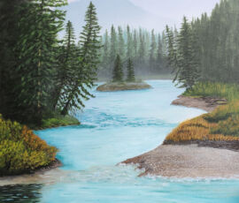 bow river, banff