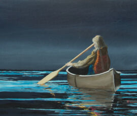 Fred Fowler catelin's canoe