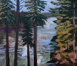 Denise Tipton dtipton 2023 27 clear lake thru the treesw