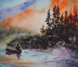 Kim Fournier k.fournier evening paddle web