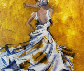 Bonnie McLean rlaa glowing gold