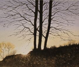 last glow of day 11x14