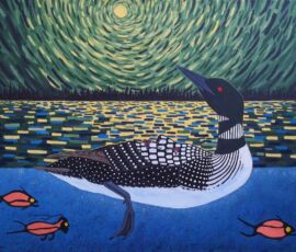 last night i dreamed i was a loon ted stewart
