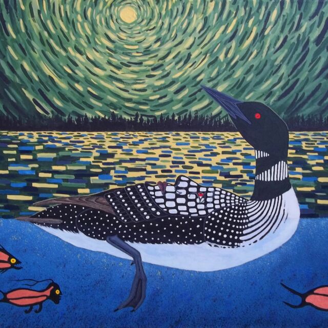 last night i dreamed i was a loon ted stewart